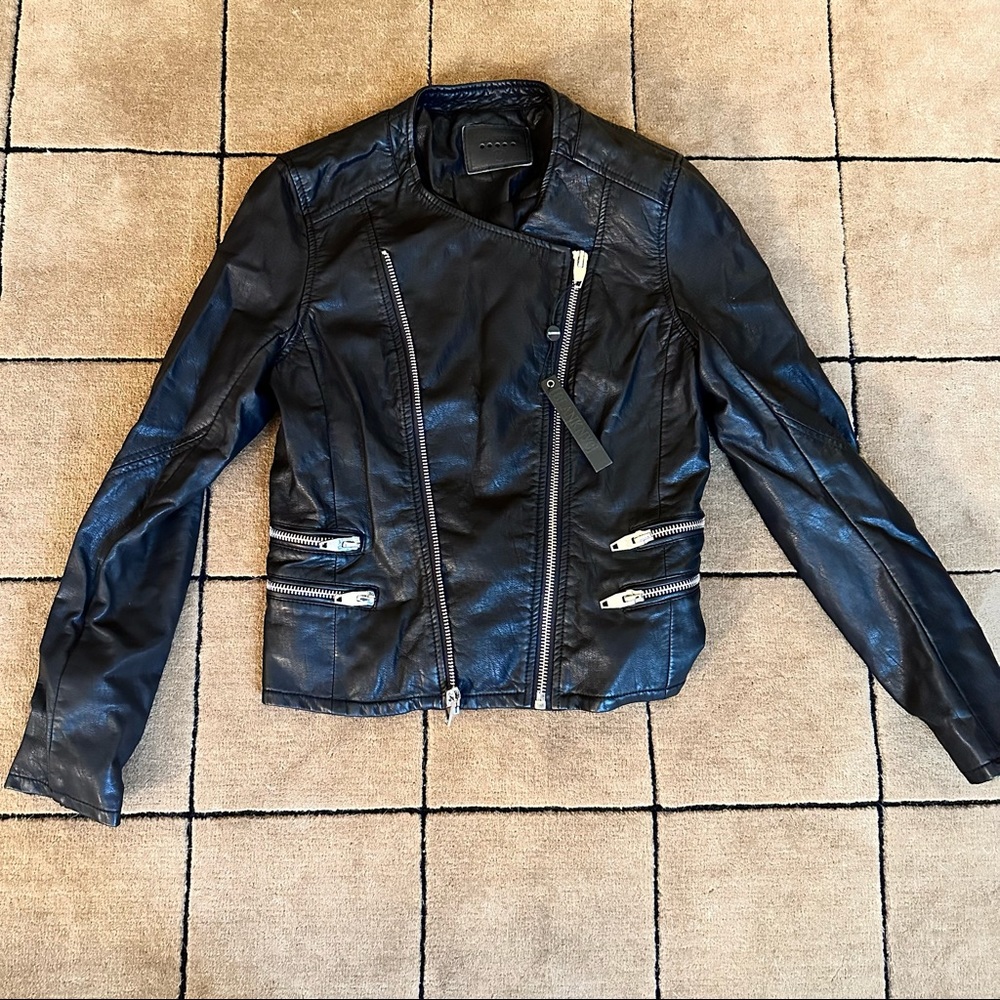 BLANK NYC faux leather jacket